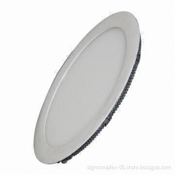 Round LED Panel Light with 198-piece of 3528 SMD LEDs and IP43, >0.95 Power Factor